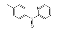 2-(对甲苯基亚磺酰基)吡啶 结构式