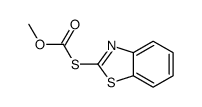 Carbonothioic acid, S-2-benzothiazolyl O-methyl ester (9CI) 结构式