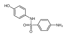 4-氨基-N-(4-羟基苯基)苯磺酰胺 结构式