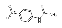 对硝基苯基硫脲 结构式