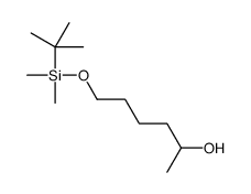 6-叔丁基二甲基硅氧基己-2-醇 结构式