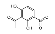 1-(2,6-二羟基-3-硝基苯基)乙酮 结构式