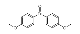 二(对甲氧基苯基)氧化碲 结构式