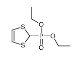 Phosphonic acid, P-1,3-dithiol-2-yl-, diethyl ester 结构式