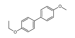4-乙氧基-4'-甲氧基-1,1'-联苯 结构式