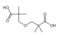 3,3'-氧代双(2,2-二甲基丙酸) 结构式