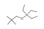 三乙基(新戊氧基)硅烷 结构式