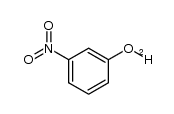 3-硝基苯酚-d 结构式