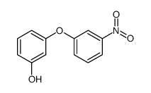 3-(3-硝基苯氧基)苯酚 结构式