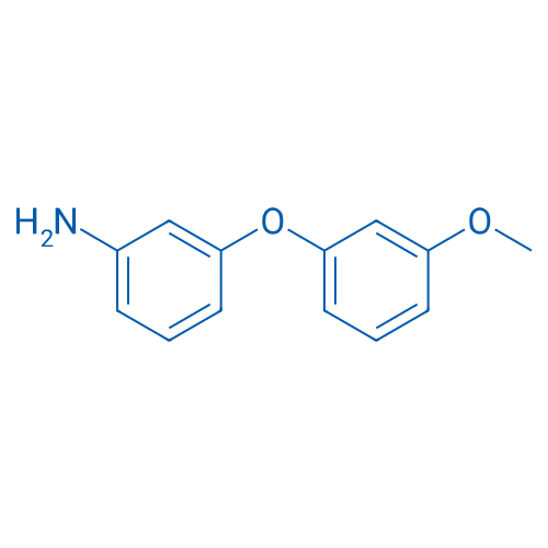 3-(3-甲氧基苯氧基)-苯胺 结构式