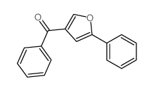 苯基(5-苯基-3-呋喃基)甲酮 结构式