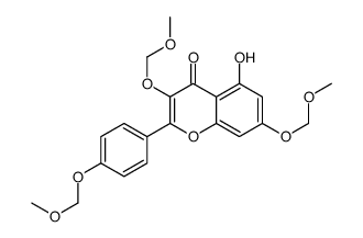 山奈酚三-O-甲氧基甲基醚 结构式