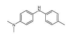 N,N-二甲基-N'-(4-甲基苯基)-1,4-苯二胺 结构式
