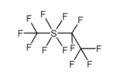Sulfur, tetrafluoro(pentafluoroethyl)(trifluoromethyl)- (7CI,8CI) 结构式