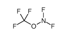 N,N-Difluoro-O-(trifluoromethyl)hydroxylamine 结构式