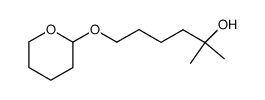 2-Hexanol, 2-methyl-6-[(tetrahydro-2H-pyran-2-yl)oxy]- 结构式