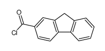 9H-Fluorene-2-carbonyl chloride 结构式