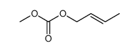 Carbonic acid, (2E)-2-buten-1-yl methyl ester 结构式