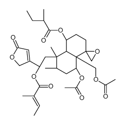 筋骨草素H1 结构式