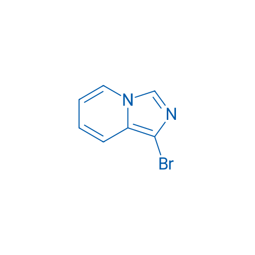 1-溴咪唑并[1,5-a]吡啶 结构式