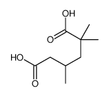 2,2,4-三甲基己二酸 结构式