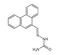 2-(9-菲亚甲基)肼甲酰胺 结构式