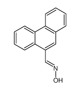 (E)-9-Phenanthrenecarbaldehyde oxime 结构式