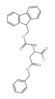 FMOC-ASP(OBZL)-CL 结构式