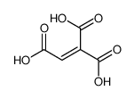 1,1,2-乙烯三羧酸 结构式