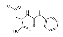 L-Aspartic acid, N-[(phenylamino)thioxomethyl]- 结构式