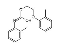 Carbamic acid, (2-methylphenyl)-, 2-(2-methylphenoxy)ethyl ester (9CI) 结构式
