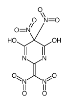 2-(二硝基亚甲基)-5,5-二硝基六氢嘧啶-4,6-二酮 结构式