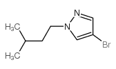 4-溴-1-异戊基吡唑 结构式