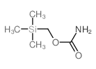 Methanol,1-(trimethylsilyl)-, 1-carbamate 结构式
