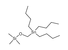 Stannane, tributyl[[(trimethylsilyl)oxy]methyl]- 结构式