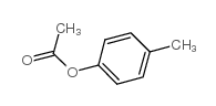 乙酸对甲酚酯 结构式