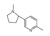 (S)-6-甲基尼古丁 结构式