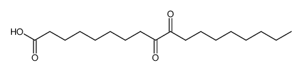 9,10-二氧代十八酸 结构式