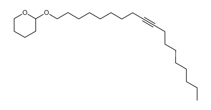 四氢-2-(9-十八炔-1-基氧基)-2H-吡喃 结构式
