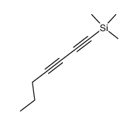 1-(Trimethylsilyl)-1,3-heptadiyne 结构式