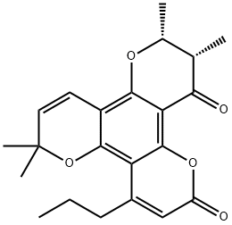 CALANOLIDE 结构式