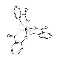 次水杨酸铋 结构式