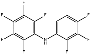 2,3,4,5,6-五氟-N-(2,3,4-三氟苯基)苯胺 结构式