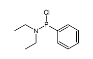 1-chloro-N,N-diethyl-1-phenylphosphanamine 结构式
