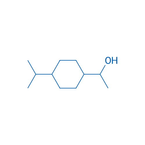 Alpha-甲基-4-(1-甲基乙基)环己基甲醇 结构式