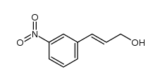 3-(3-硝基苯基)-2-丙烯-1-醇 结构式