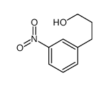 3-(3-硝基苯基)-1-丙醇 结构式