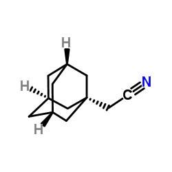1-金刚烷乙腈 结构式