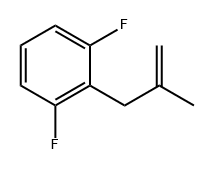 1,3-二氟-2-(2-甲基-2-丙烯-1-基)苯 结构式