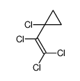 1-氯-1-(三氯乙烯基)环丙烷 结构式